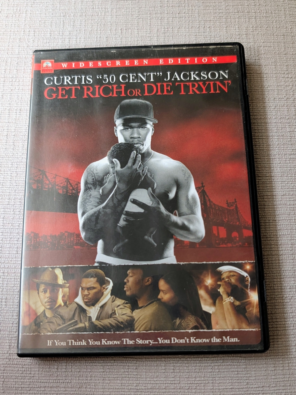Curtis "50 Cent" Jackson: Get Rich or Die Tryin' DVD Movie